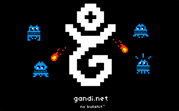 Gandi - no bullshit (pixel art)